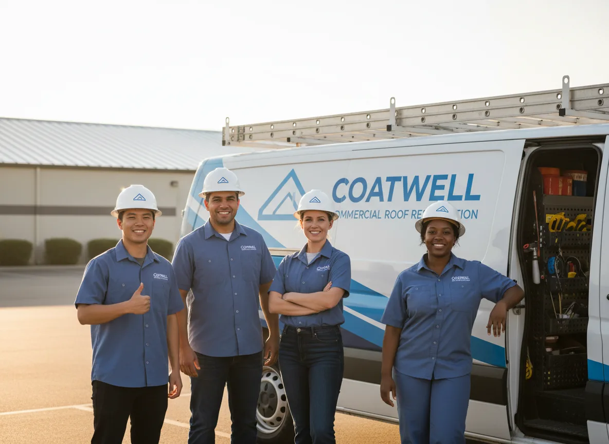 Commercial roof coating company in Saint Germain, WI